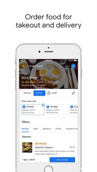 Google地图宣传图