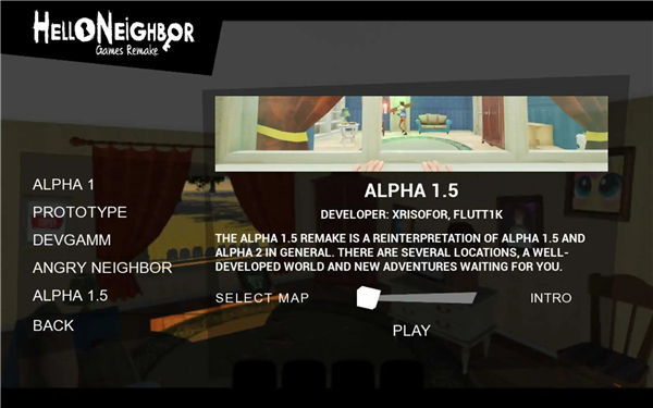 你好邻居重制版同人版宣传图