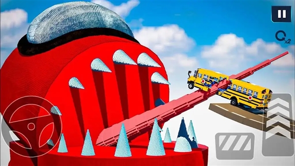 怪物毁灭车祸破解版宣传图