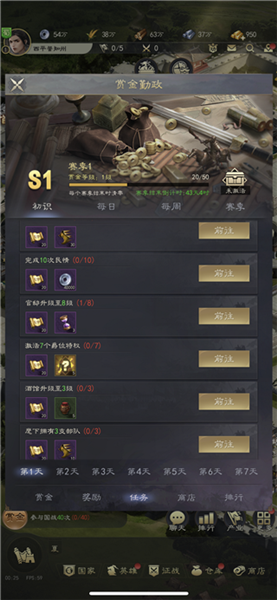 赏金勤政系统攻略配图4