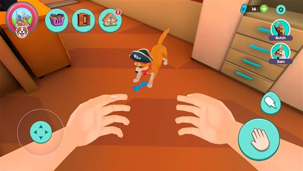 我的宠物狗模拟器无限金币版宣传图