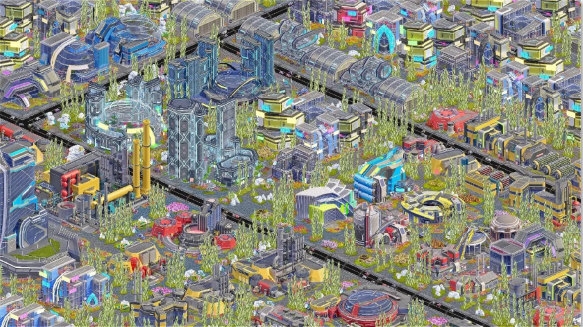 城市设计师水下世界无限金币版宣传图