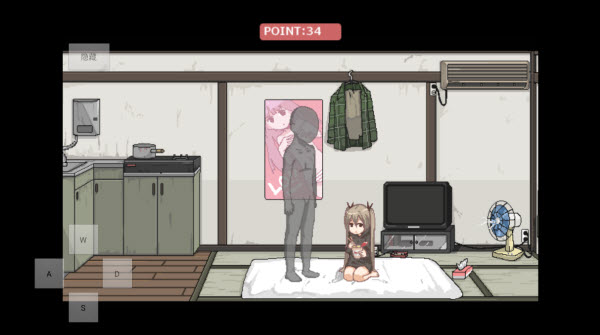 每天和家里蹲妹妹一起的生活