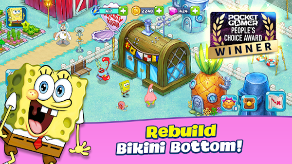 海绵宝宝冒险果酱世界手游1