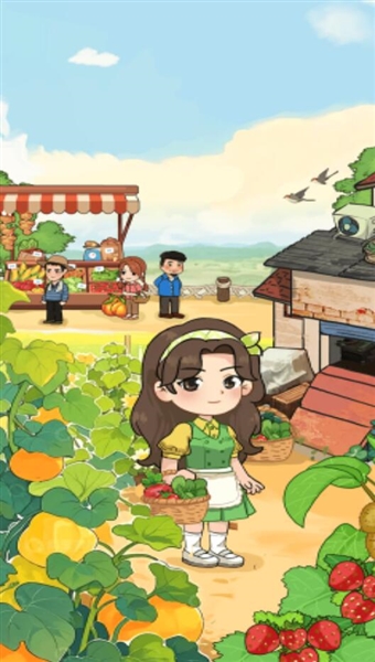 丰收菜市场赚钱游戏1