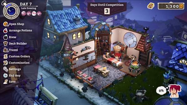 魔药经济学神秘的魔法药水商店宣传图