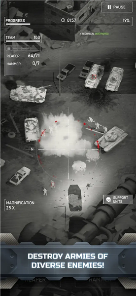 现代武装直升机AC130无限货币版宣传图