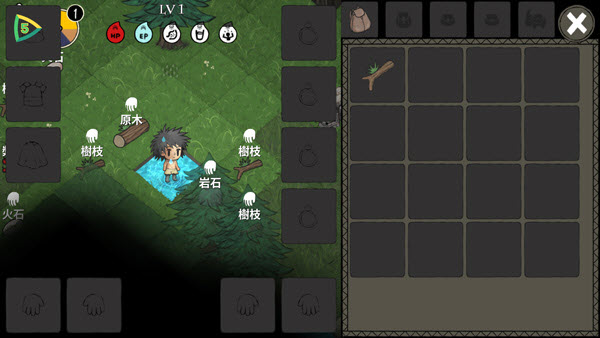 黑暗荒野莽荒森林