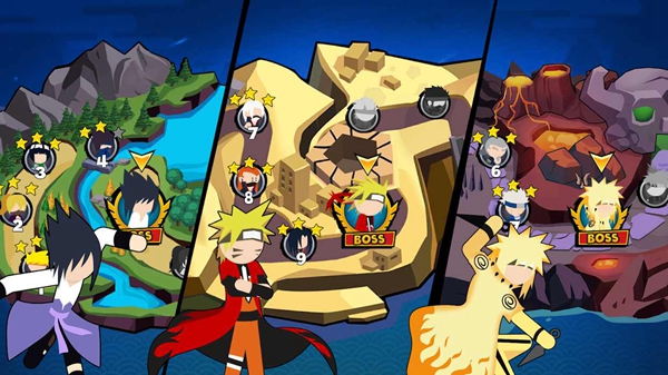 火柴人忍者3v3竞技场无限金币版4