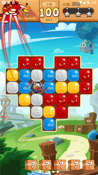 愤怒的小鸟爆破无限金币版1