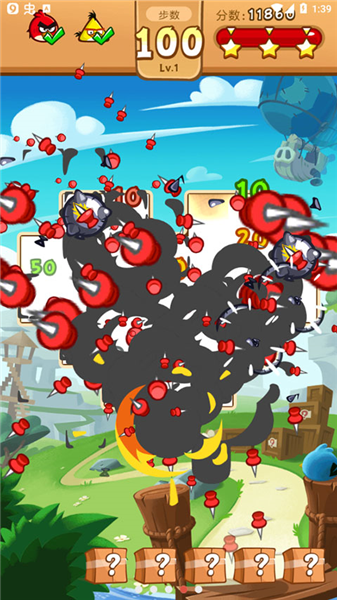 愤怒的小鸟爆破无限金币版2