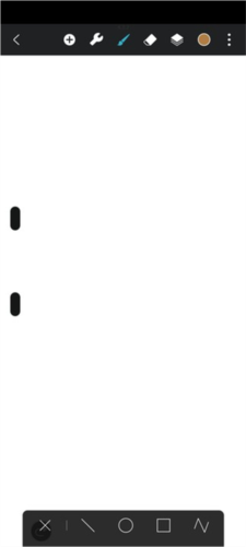 hipaint绘画app怎么画直线2