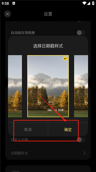 怎么更换日期样式配图3