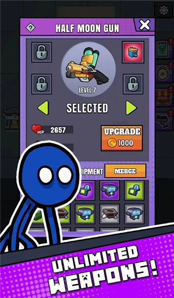 小小英雄生存io内置菜单宣传图