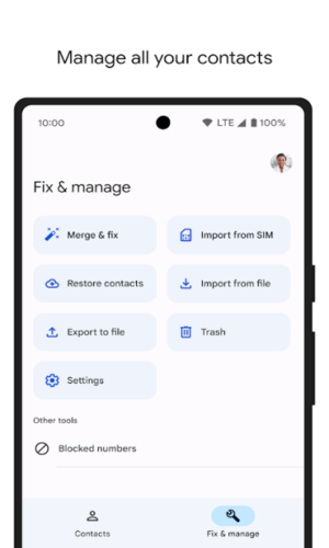 谷歌通讯录app软件图片1