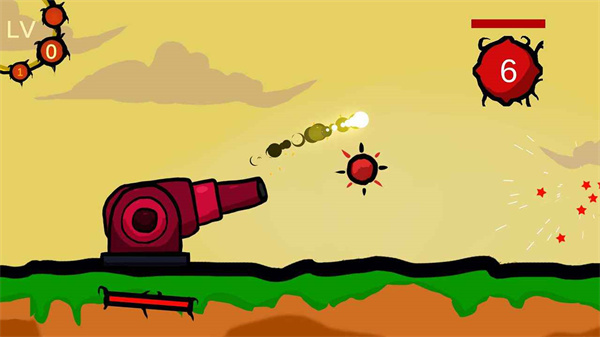 大炮模拟器游戏2