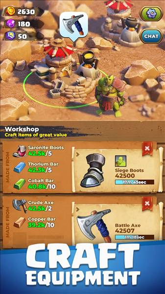 矿石工艺兽人采矿营地内置菜单版2