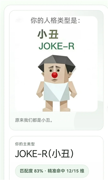 SBTI人格测试正式版4