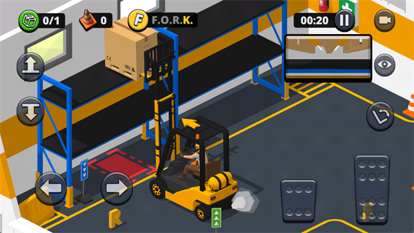 叉车极限模拟3D手游3