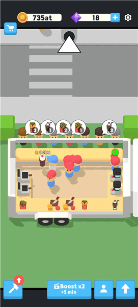 快餐店大亨无限金币版宣传图