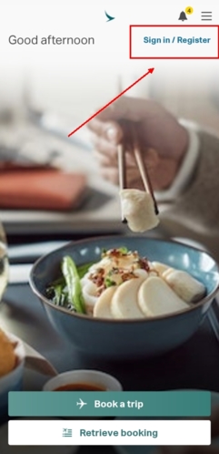 国泰航空app怎么注册图片1