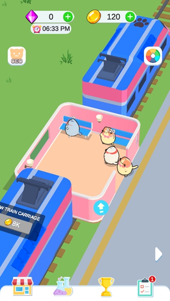 猫咪火车大亨手游1