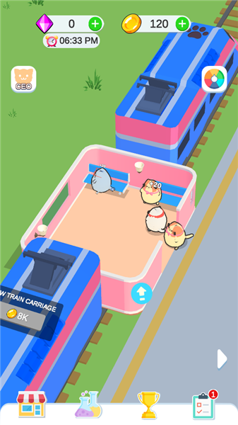 猫咪火车大亨宣传图