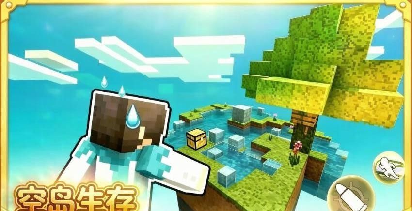 双人水方块生存游戏