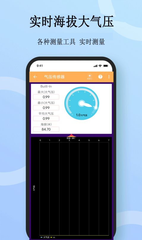 实时海拔大气压官方版
