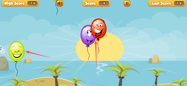 搞怪气球游戏