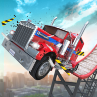 Stunt Truck Jumping游戏