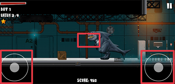 食人鲨横冲直撞