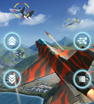 空战争锋taptap渠道服宣传图