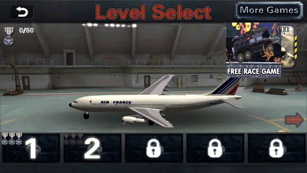 3d飞机模拟驾驶手游3