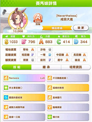 赛马娘成田大进A级怎么培育配图1