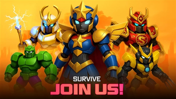 机器人小队塔防TD免广告版宣传图