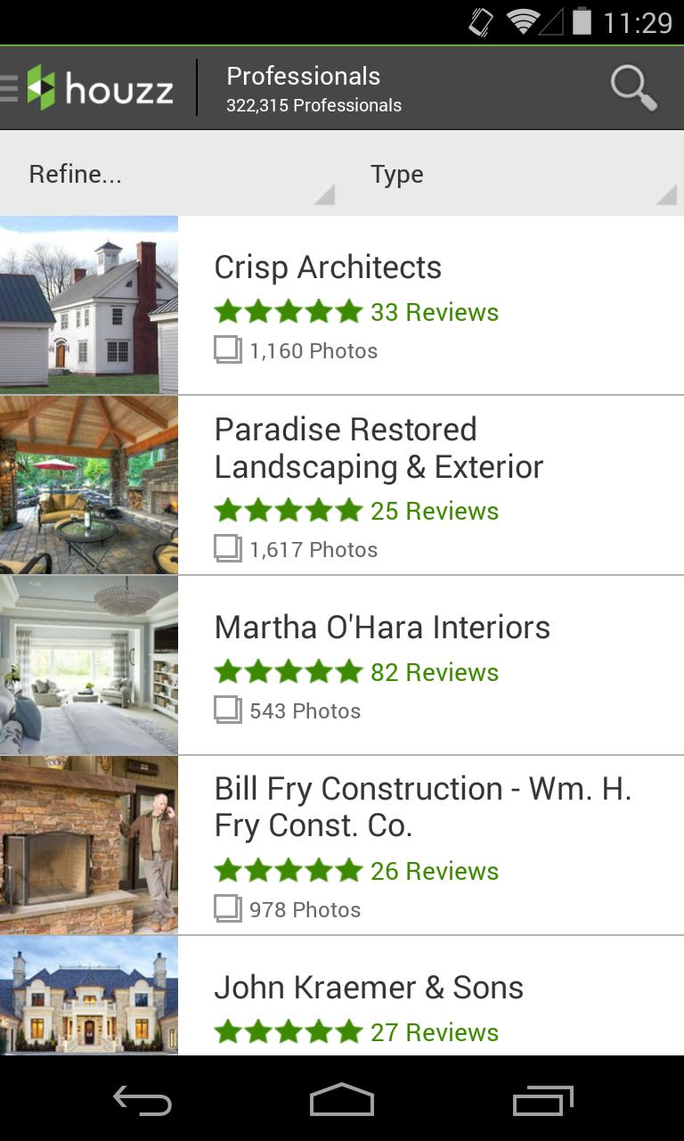 Houzz软件1