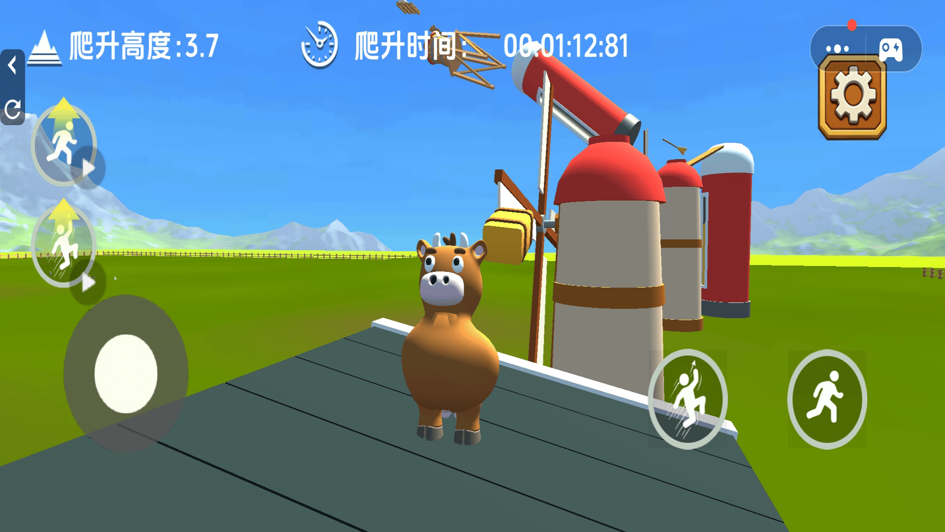 攀爬动物跑酷游戏1