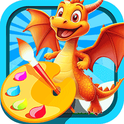 宝宝涂色学颜色游戏