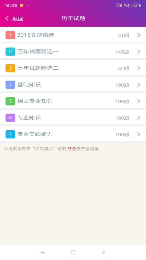放射医学技术中级总题库app2