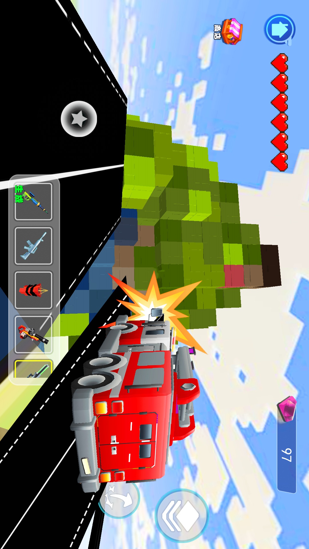 开车撞巨人游戏1