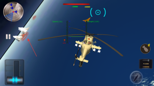 SkyHelicopterGunShipAirCombat游戏1