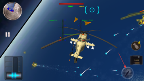 SkyHelicopterGunShipAirCombat游戏3