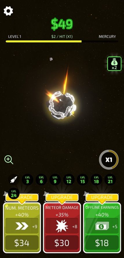 空闲星球毁灭（Idle Planet Destroyer）1