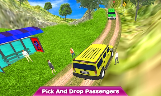 Crazy Taxi Jeep Drive游戏2