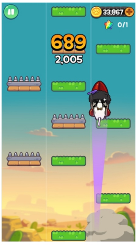JumpingCat : Jump Action Arcade游戏2