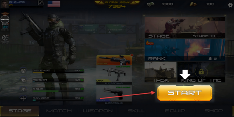 Call of Battle:Target Shooting FPS Game游戏3