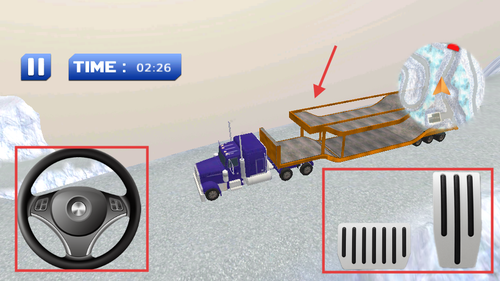 Offroad Police Car Transport游戏2