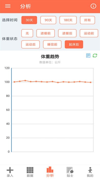 体重记录簿最新版1
