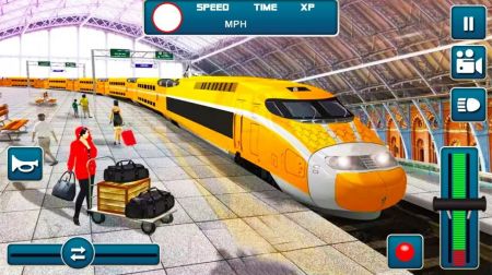 City Train Driver-Train Games游戏1